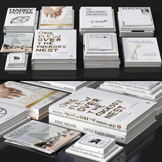 Book stack set Vol 4 — Descargar