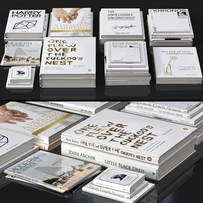 Book stack set Vol 4 — Ver 1
