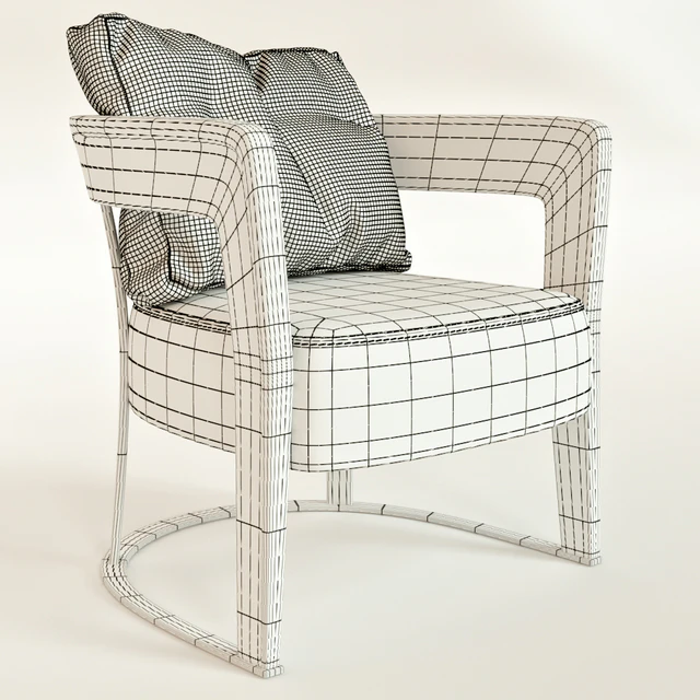 Longhi - chair - agatha — Скачать