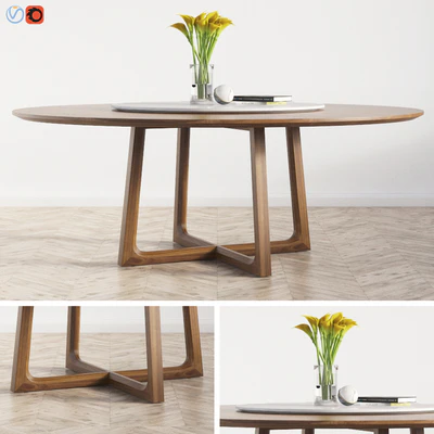 Concorde Round Dinning Table Poliform — Вид 1