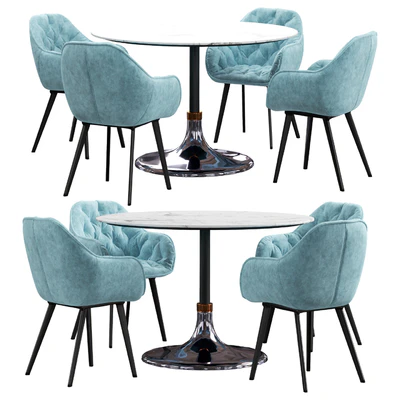 La forma & CB2 Hackney dining set — Ver 1
