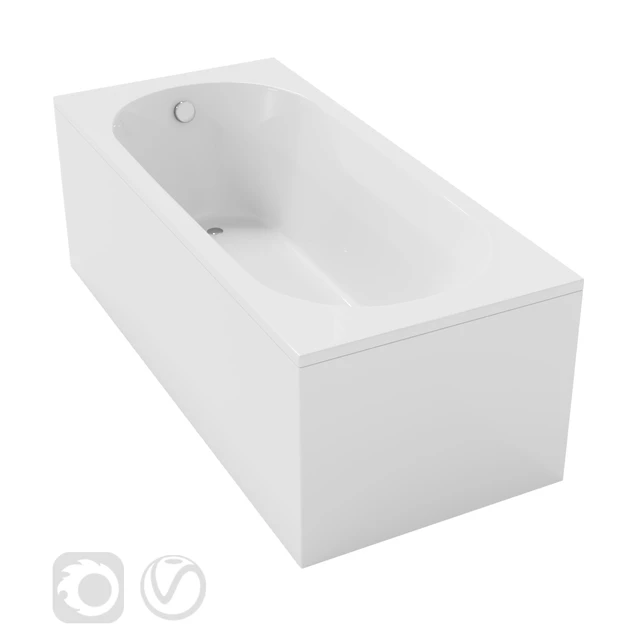 Акриловая ванна Pool Spa Lena 170x75 см — Скачать