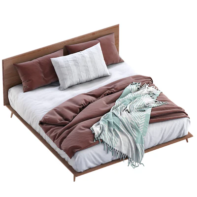 Bed Walnut By Westelm — Ver 2