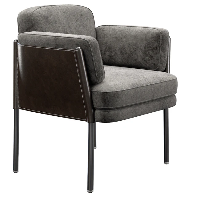 Стул Shelley и Стол Bellagio от Minotti — Скачать