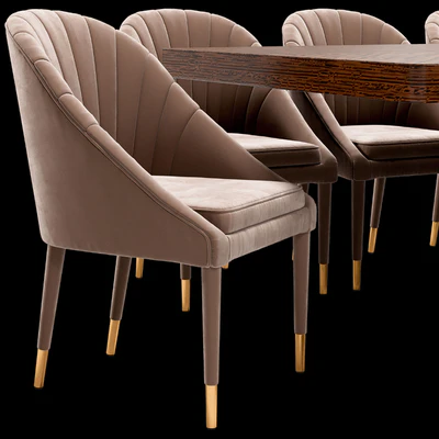 Garda Decor dining chair and Santa Barbara table — Ver 2