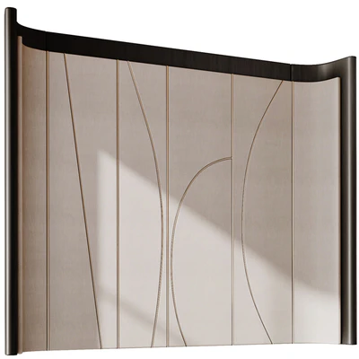 Decorative wall 3d panel headboard 026 — Ver 1