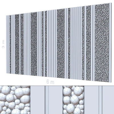 Decorative wall 224. — Ver 2
