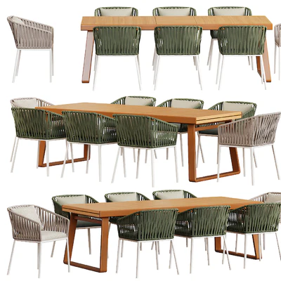 Kettal | BITTA dining table — Ver 2