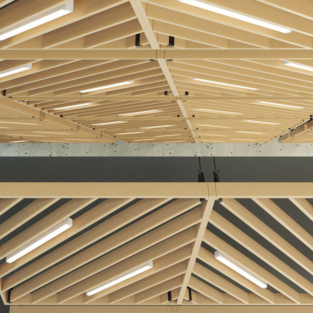 Wooden suspended ceiling 13 — Descargar