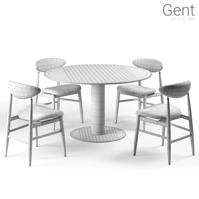 Gubi dining set — Descargar