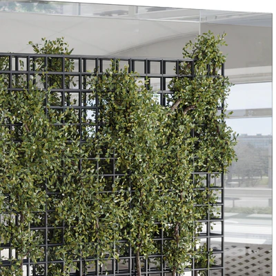Plants Set Partition In Behind Glass - Ivy Garden Wall Decor Set 116 — View 2