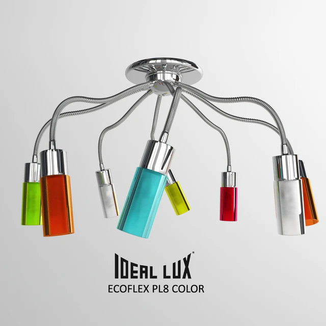 IDEAL LUX ECOFLEX PL8 COLOR — Скачать