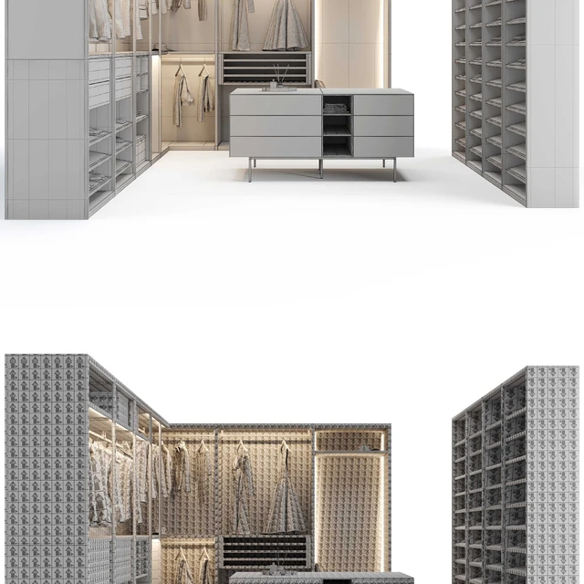 Boffi Antibes Wardrobe — Скачать
