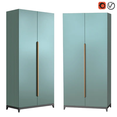 Dantone Home Wardrobe Metropolitan 100 cm — Ver 1
