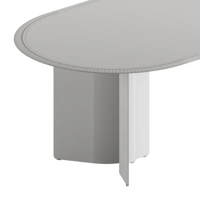 WAVE Oval Table by Marelli — Ver 2
