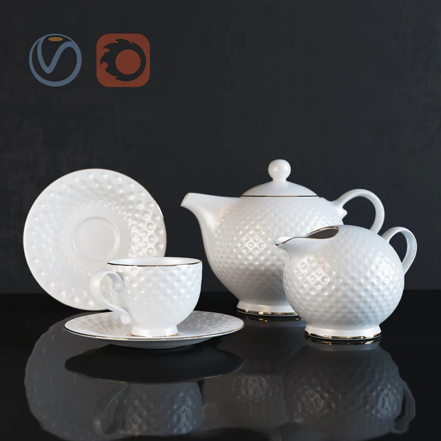 Tea Set "Golf" from the Royal Aurel — Descargar