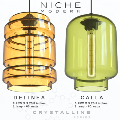 Pendant lights Niche Crystalline — Ver 2