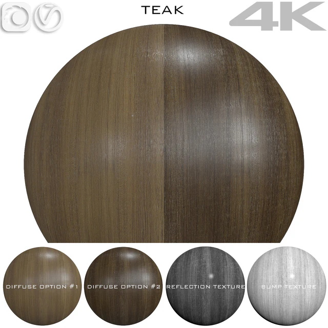 Seamless texture - Teak 3 — Descargar