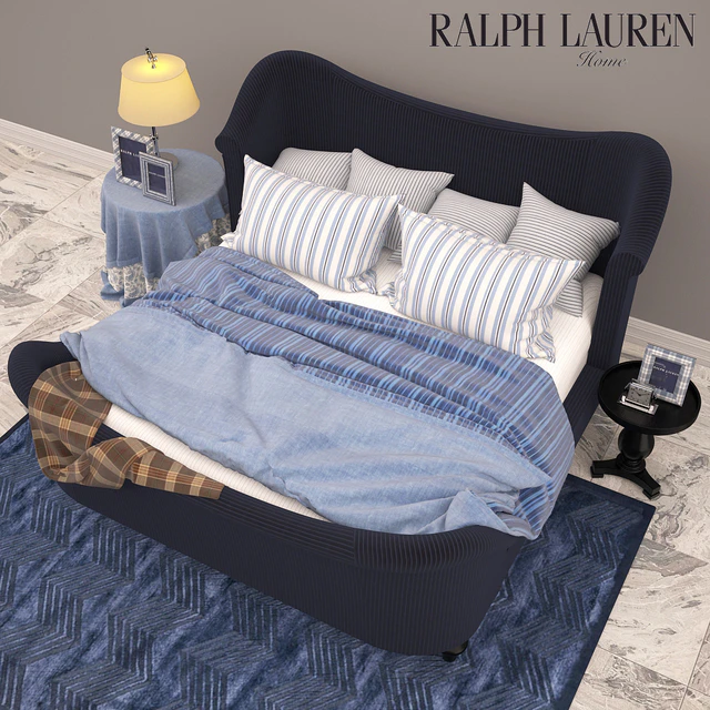 Bed and accessories RALPH LAURAN HOME — Descargar