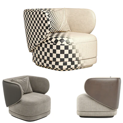 HAP Armchair By HC28 Cosmo — Ver 2
