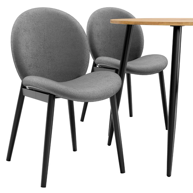 Dining chair Tiole and table Uranus — Descargar