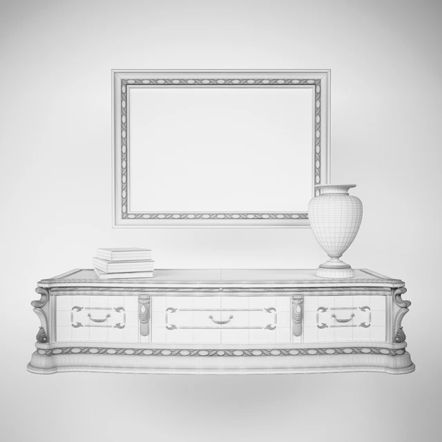 Тумба под телевизор Изабелла Carpenter ZC208 1740х620х400 — Скачать