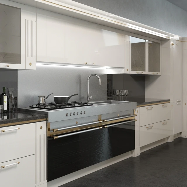 Scavolini Baccarat Kitchen White — Скачать