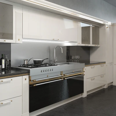 Scavolini Baccarat Kitchen White — Вид 2