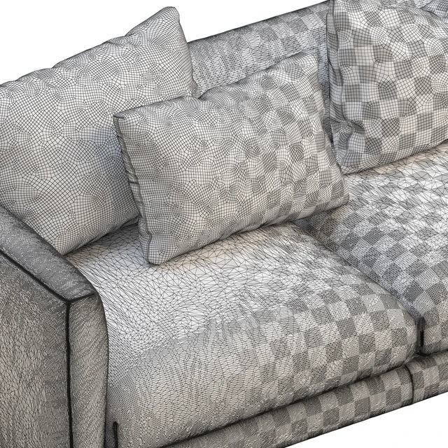 EQ3 Replay leather sofa — Скачать