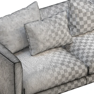 EQ3 Replay leather sofa — Вид 2