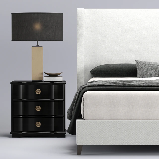 Restoration Hardware Grayson Sleigh bed — Скачать