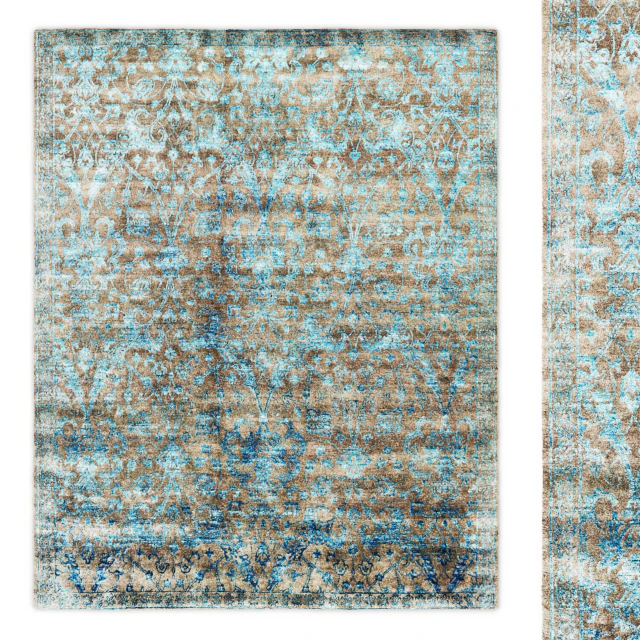 Custom Flore Hand-Knotted Rug RH — Скачать