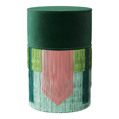 Пуф Lorenza Bozzoli COUTURE GEOMETRIC TIE POUF — Вид 2