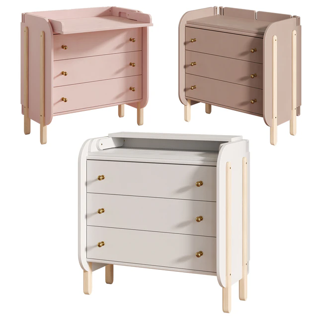 Baby Chipak Chest of drawers with changing board — Descargar