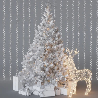 White christmas tree — Ver 2