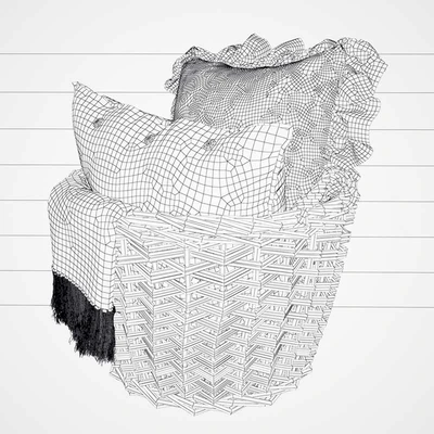 Shopping cart with pillows — View 2