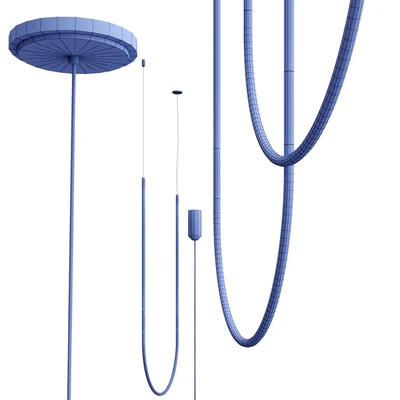 TUBS MODULAR Aluminum pendant lamp By LedsC4 — Ver 2