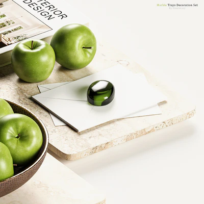 Zara Home - Marble Tray Decoration Set — Ver 2