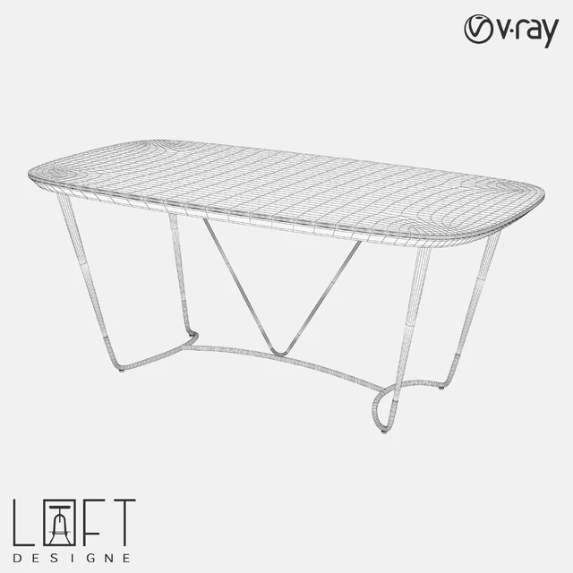 Стол LoftDesigne 61550 model — Скачать