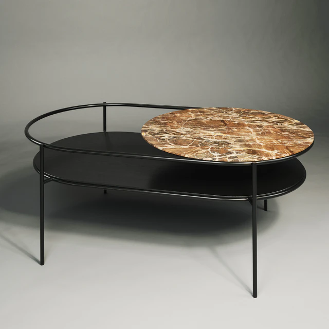 Set of 3 Woud Verde Coffee Tables — Скачать