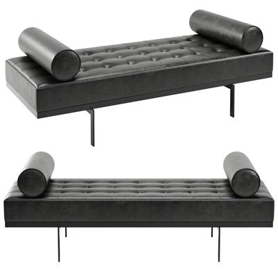 Leather Chaise Long — Ver 1