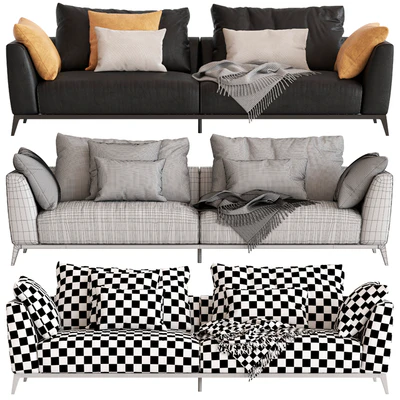 Flou Oliver Sofa type3 — Ver 2
