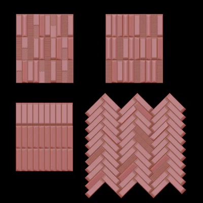 BISCUIT TILE-STONE SOURCE 3D PANEL — Ver 2