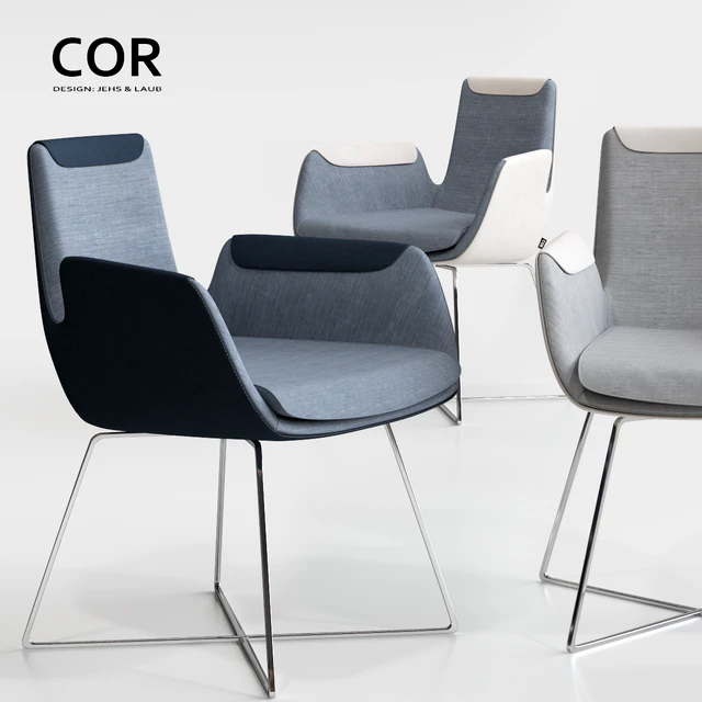 COR Cordia Stuhl and Delta Tisch Table — Скачать