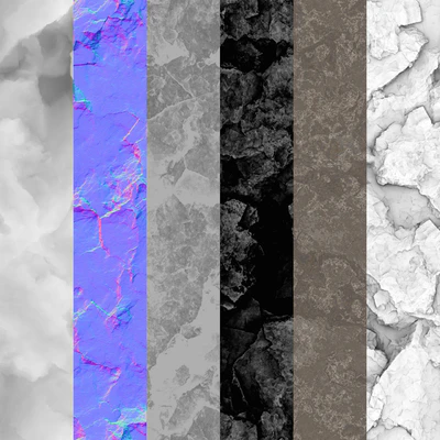 Rock cliff wall №41 — Ver 2