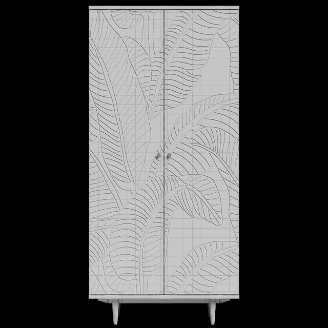 Ash walnut wardrobe SO'HOME — Descargar
