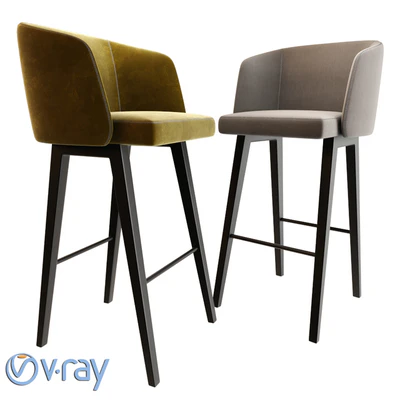 Minotti Creed Bar Stool — Вид 1