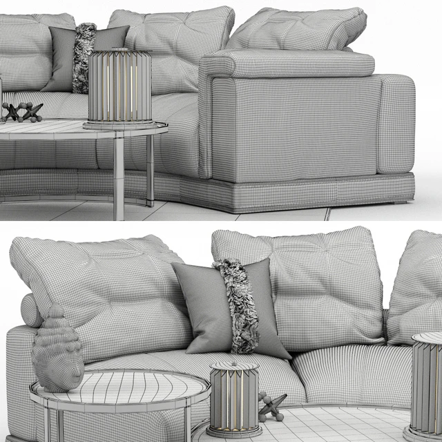 Andrew Sofa by Fendi (Section A) — Скачать