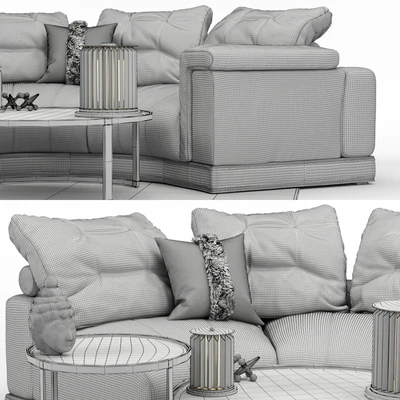 Andrew Sofa by Fendi (Section A) — Вид 2