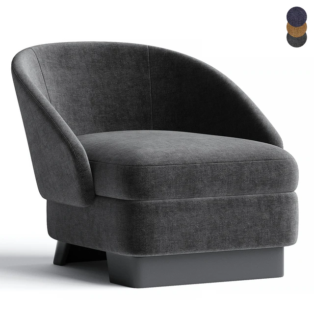 LAWSON | Armchair with armrests — Скачать